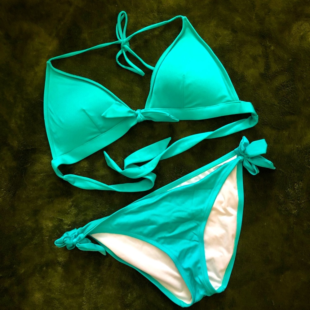 Victoria’s Secret Teal Bikini Set